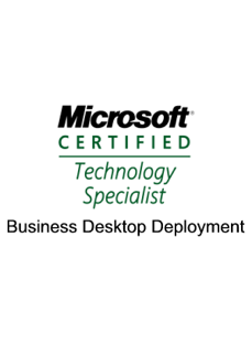 What The Tech is certified to provide enterprise class desktop services for your company
